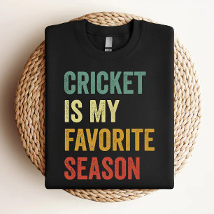 Cricket ist mein Lieblingssaison Cricket Lover T-Shirt
