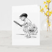 Cricket Karte (Gelbe Blume)