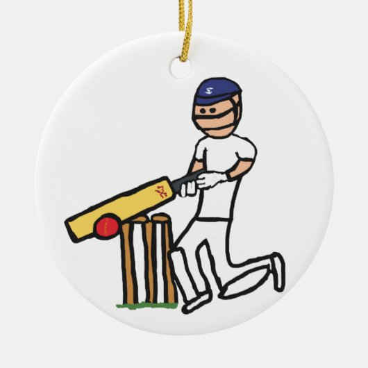 Cricket Keramik Ornament (Vorne)