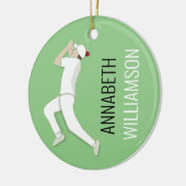 Cricket Keramik Ornament (Links)