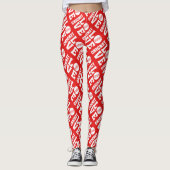 Cricket-Liebe Leggings (Vorderseite)