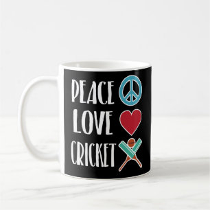Cricket Lover Fan Player Geschenke Tasse
