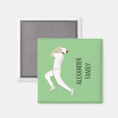 Cricket Magnet (Vorderseite/Rückseite)