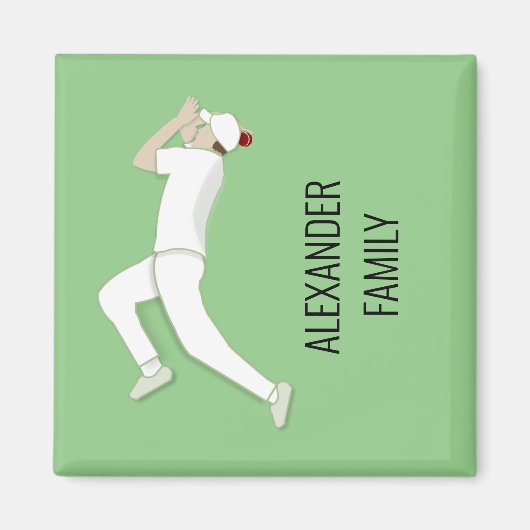 Cricket Magnet (Vorne)