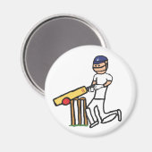 Cricket Magnet (Vorderseite/Rückseite)