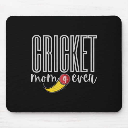 Cricket-Mama 4 Ever Mousepad (Vorne)