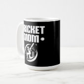 Cricket-Mama Cricketer Son Cricket Lover Mutter Kaffeetasse (Vorderseite Links)