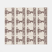Cricket Mama Sportenthusiasten Cricket Lover Mothe Fleecedecke (Vorderseite (Horizontal))