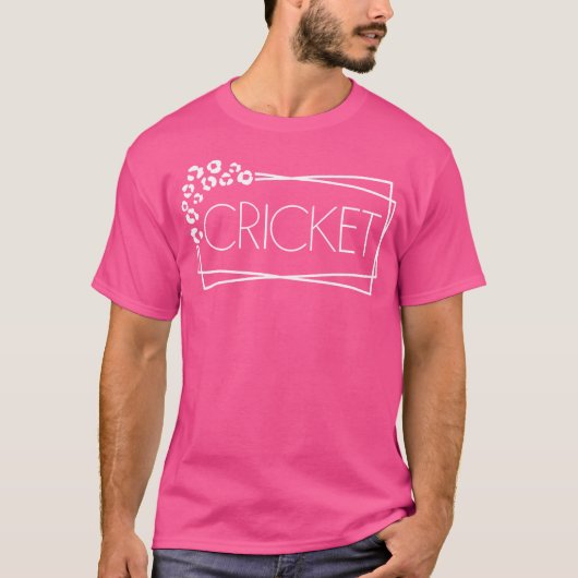 Cricket-Mama T-Shirt (Vorderseite)