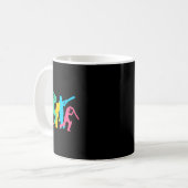 Cricket Männer Cricketer Cricketspieler Cricket 1  Kaffeetasse (Vorderseite Links)