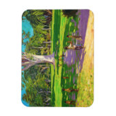 Cricket Match Botanischer Garten Dominica Magnet (Vertikal)