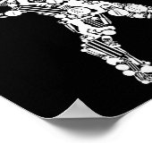 Cricket Men Cricket Player 1  Poster (Ecke)