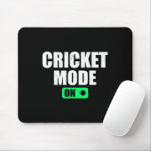 Cricket-Modus Ein - Cricketspieler Cricket Spieler Mousepad (Mit Mouse)