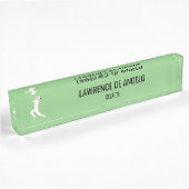 Cricket Namensplakette