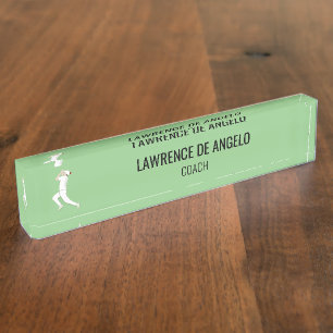 Cricket Namensplakette