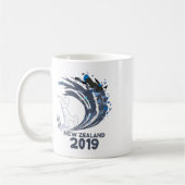 Cricket Neuseeland Kaffeetasse (Links)