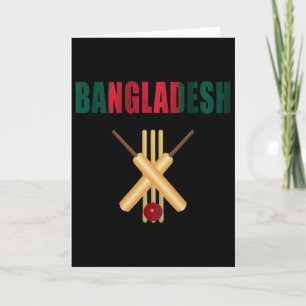 Cricket Ngladesh Flagge T Ll Wicket Karte
