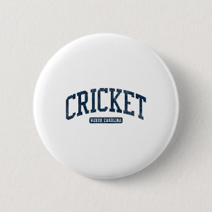 Cricket North Carolina Nc College Universitätsstil Button