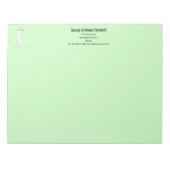 Cricket Notizblock (Vorderseite)