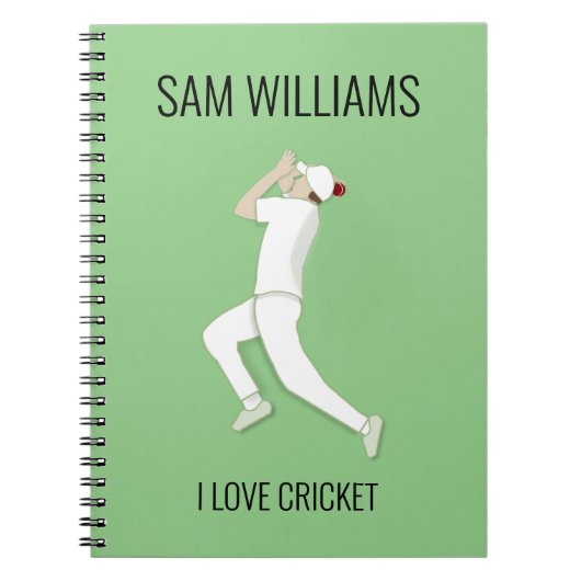 Cricket Notizblock (Vorderseite)