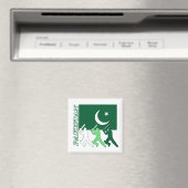 Cricket Pakistan Magnet (In Situ (Geschirrspüler))