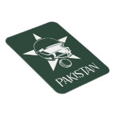 Cricket Pakistan Magnet (Rechte Seite)