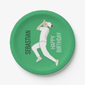 Cricket Pappteller (Vorderseite)