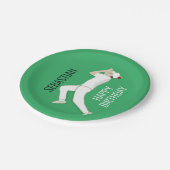 Cricket Pappteller (Schrägansicht)