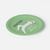 Cricket Pappteller (Schrägansicht)