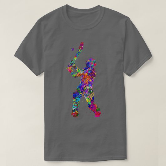 Cricket-Player3 T-Shirt (Design vorne)