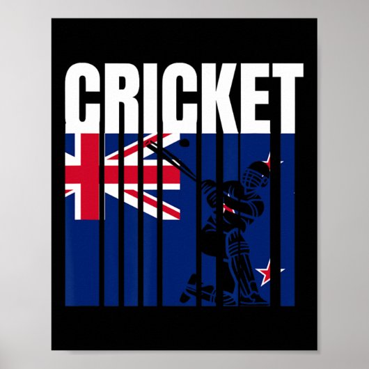 Cricket Player 4  Poster (Vorne)