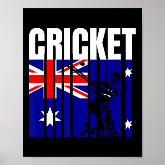 Cricket Player 6 Poster (Vorne)