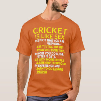 Cricket Player Batsman Batch T-Shirt