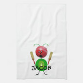 Cricket Player Handtuch (Vertikal)