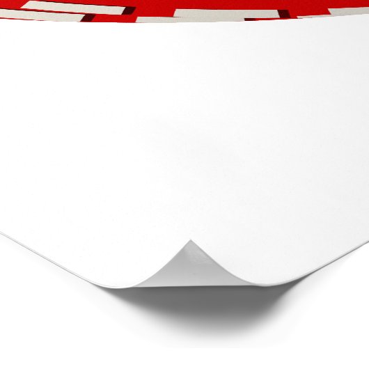 Cricket Player Poster (Ecke)