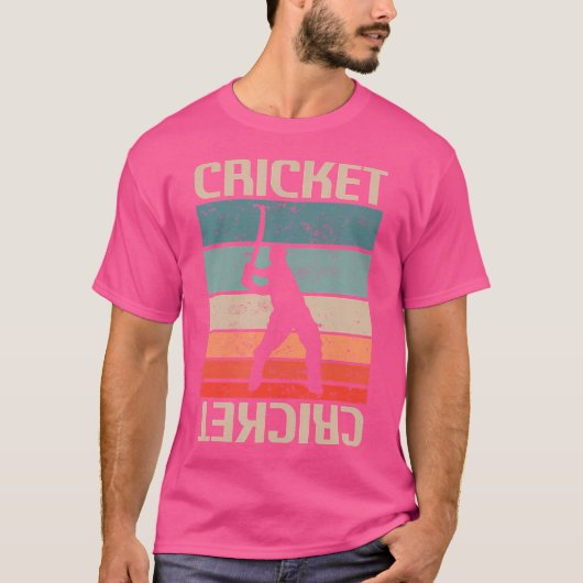 Cricket Player T-Shirt (Vorderseite)