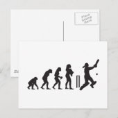 Cricket Postkarte (Vorne/Hinten)