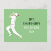 Cricket Postkarte (Vorderseite)