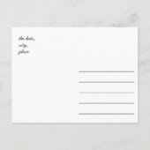 Cricket-Postkarte Postkarte (Rückseite)