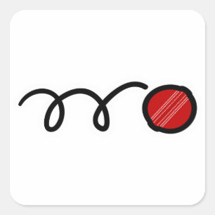 Cricket Quadratischer Aufkleber