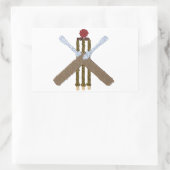 Cricket Rectangle Aufkleber/Etikett Rechteckiger Aufkleber (Tasche)