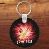 Cricket; rot; schlüsselanhänger (Vorderseite)