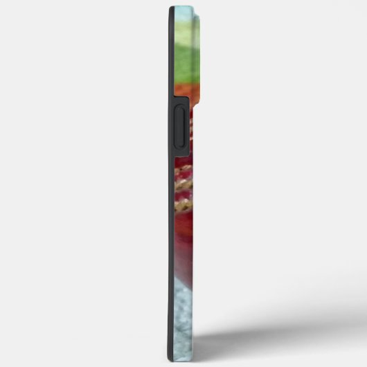 Cricket: rote Kunsthandwerksdrucke Case-Mate iPhone Hülle (Rückseite / Rechts)