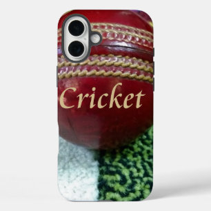 Cricket: rote Kunsthandwerksdrucke iPhone 16 Plus Hülle