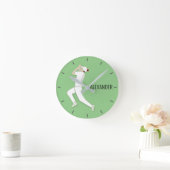 Cricket Runde Wanduhr (Zuhause)