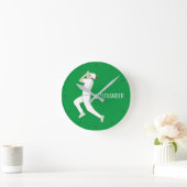 Cricket Runde Wanduhr (Zuhause)