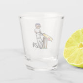 Cricket Schnapsglas (Rückseite)