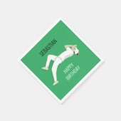 Cricket Serviette (Ecke)