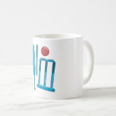Cricket Set Sport Tasse (VorderseiteRechts)