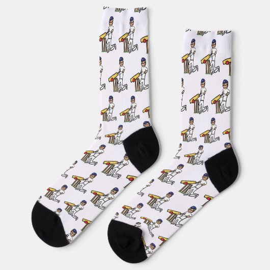 Cricket Socken (Linkes Detail)